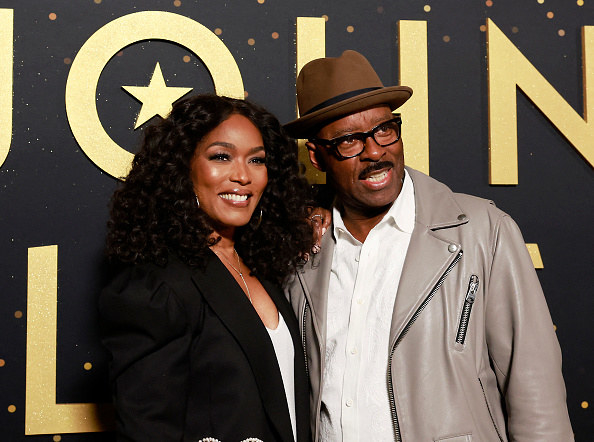 photo of Angela Bassett with Courtney Vance