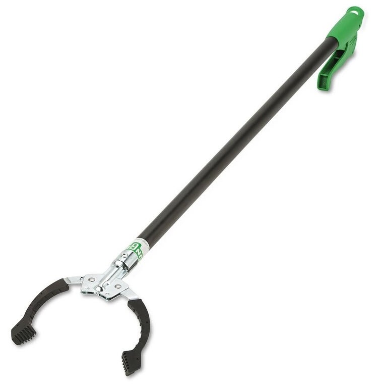 Image of black and green extension arm
