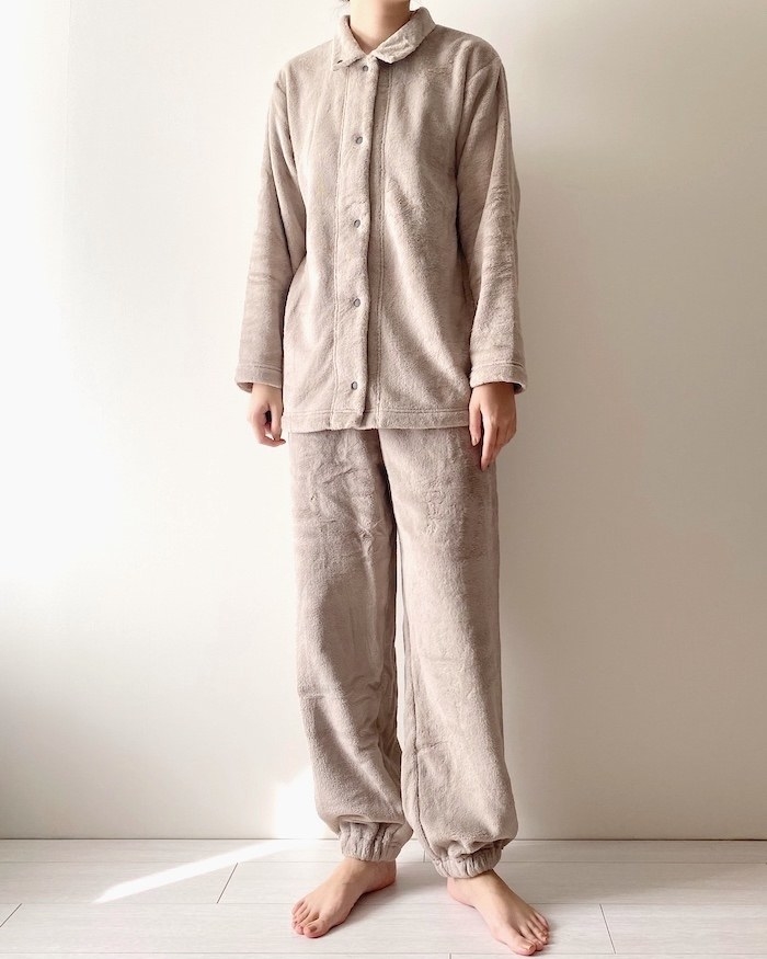 無印良品のオススメのルームウェア「着る毛布 パジャマ」