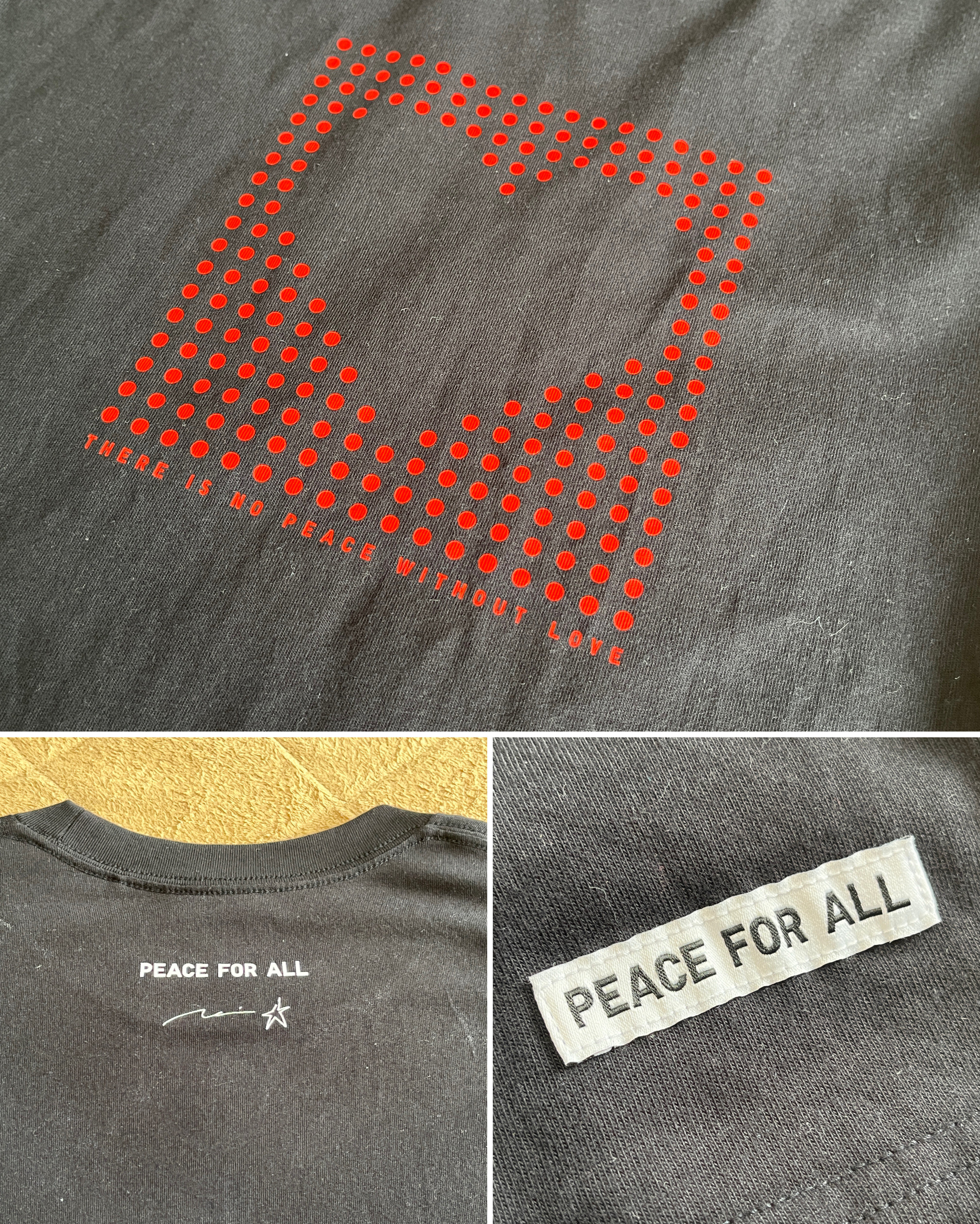 UNIQLO（ユニクロ）のオススメのトップス「PEACE FOR ALL グラフィックTシャツ（半袖・レギュラーフィット）イナモト・レイ」