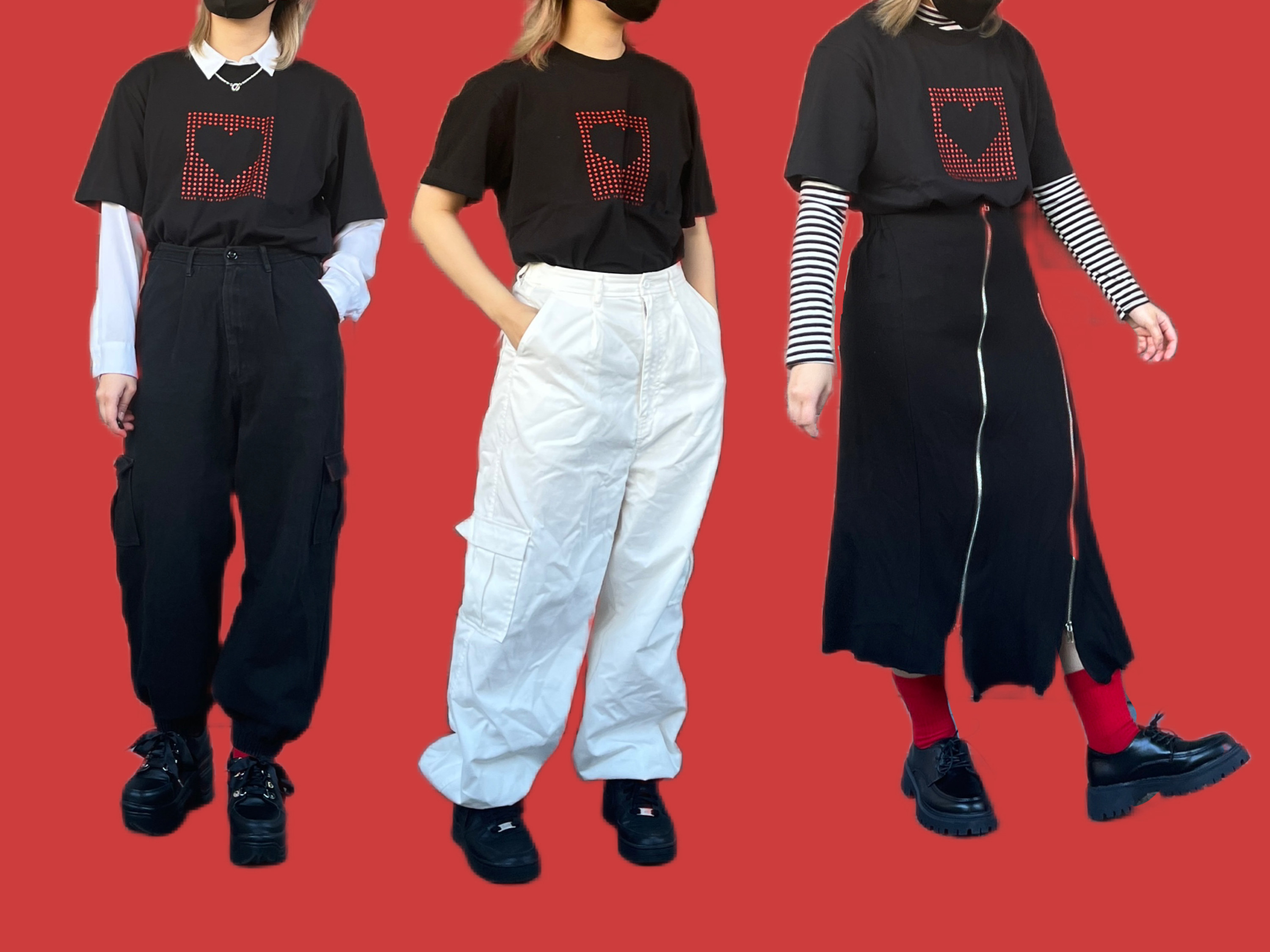 UNIQLO（ユニクロ）のオススメのトップス「PEACE FOR ALL グラフィックTシャツ（半袖・レギュラーフィット）イナモト・レイ」