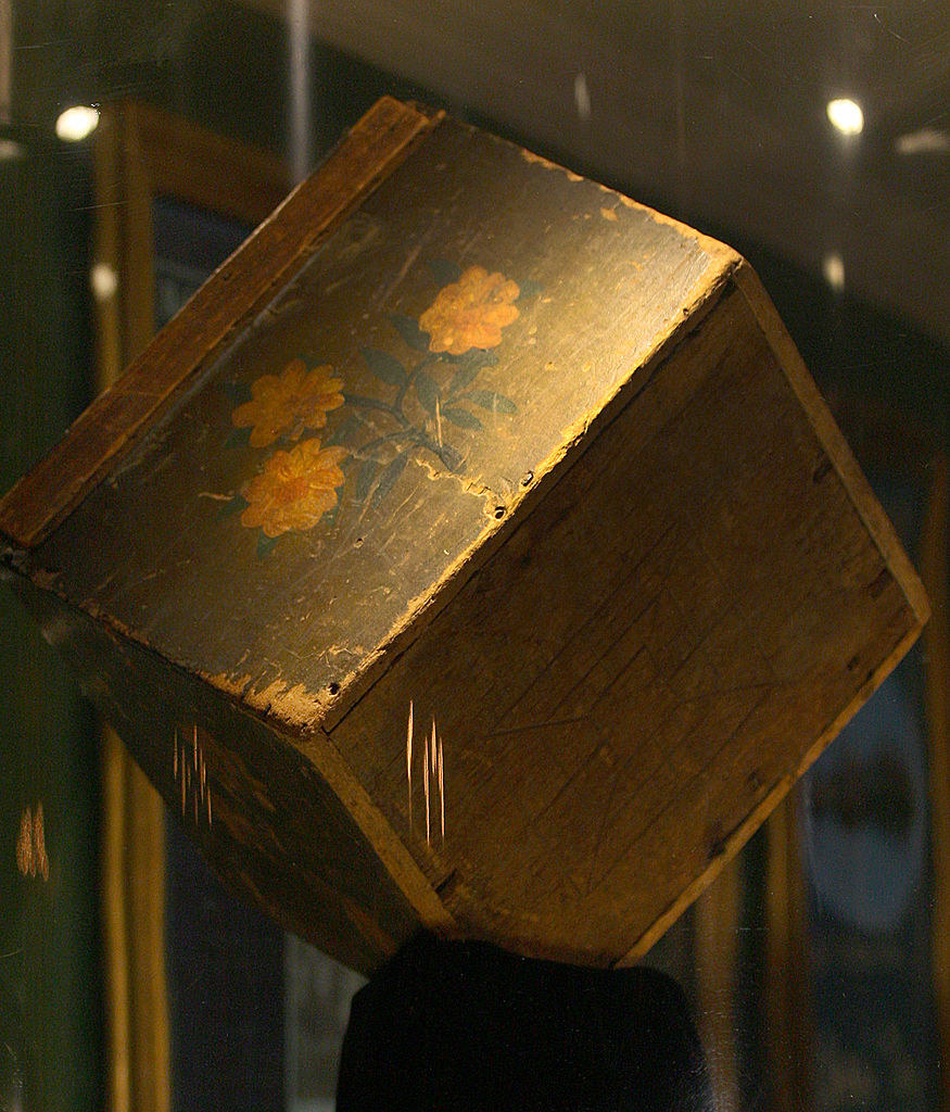 A chest from the Boston Tea Party