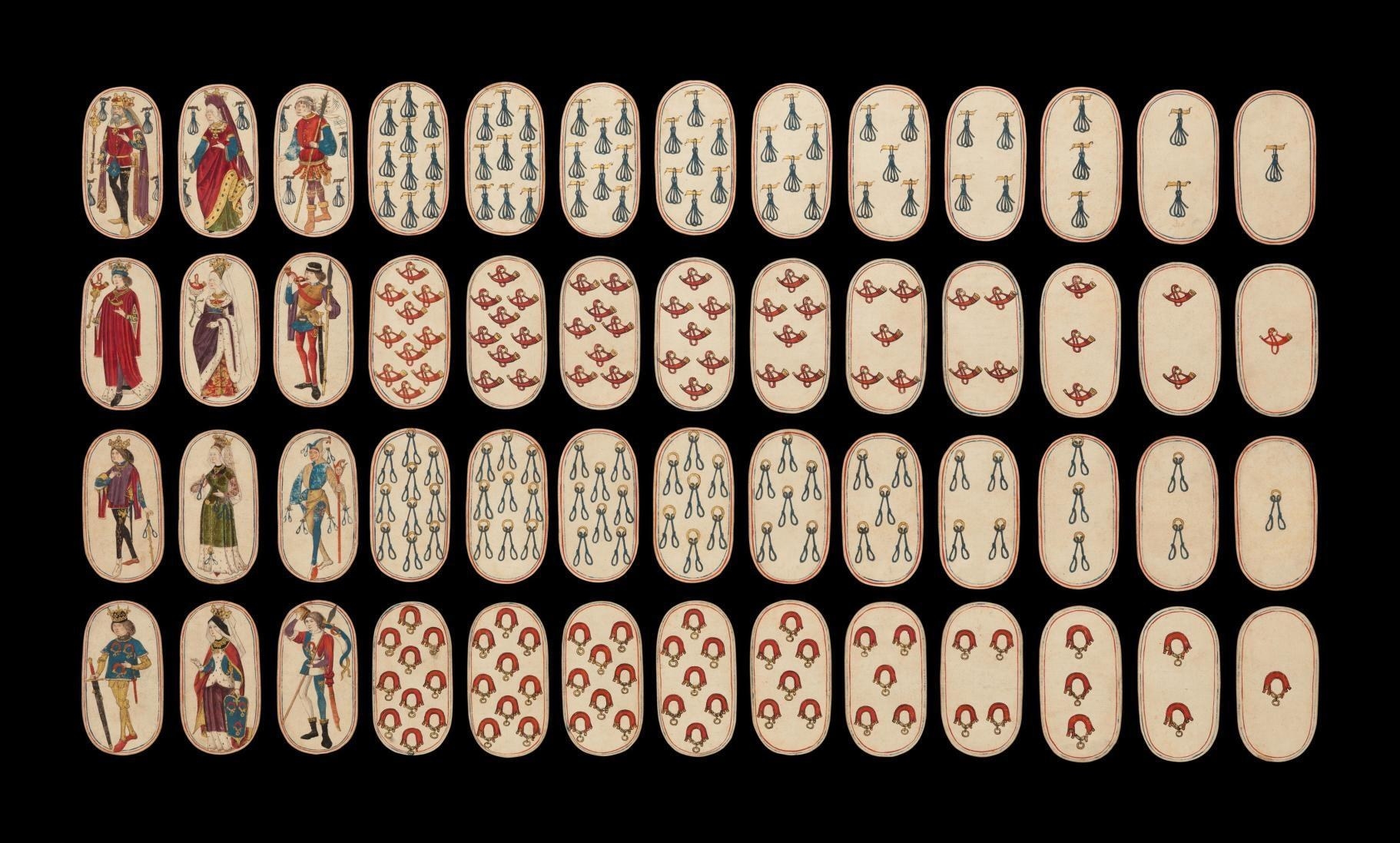 An old deck of cards