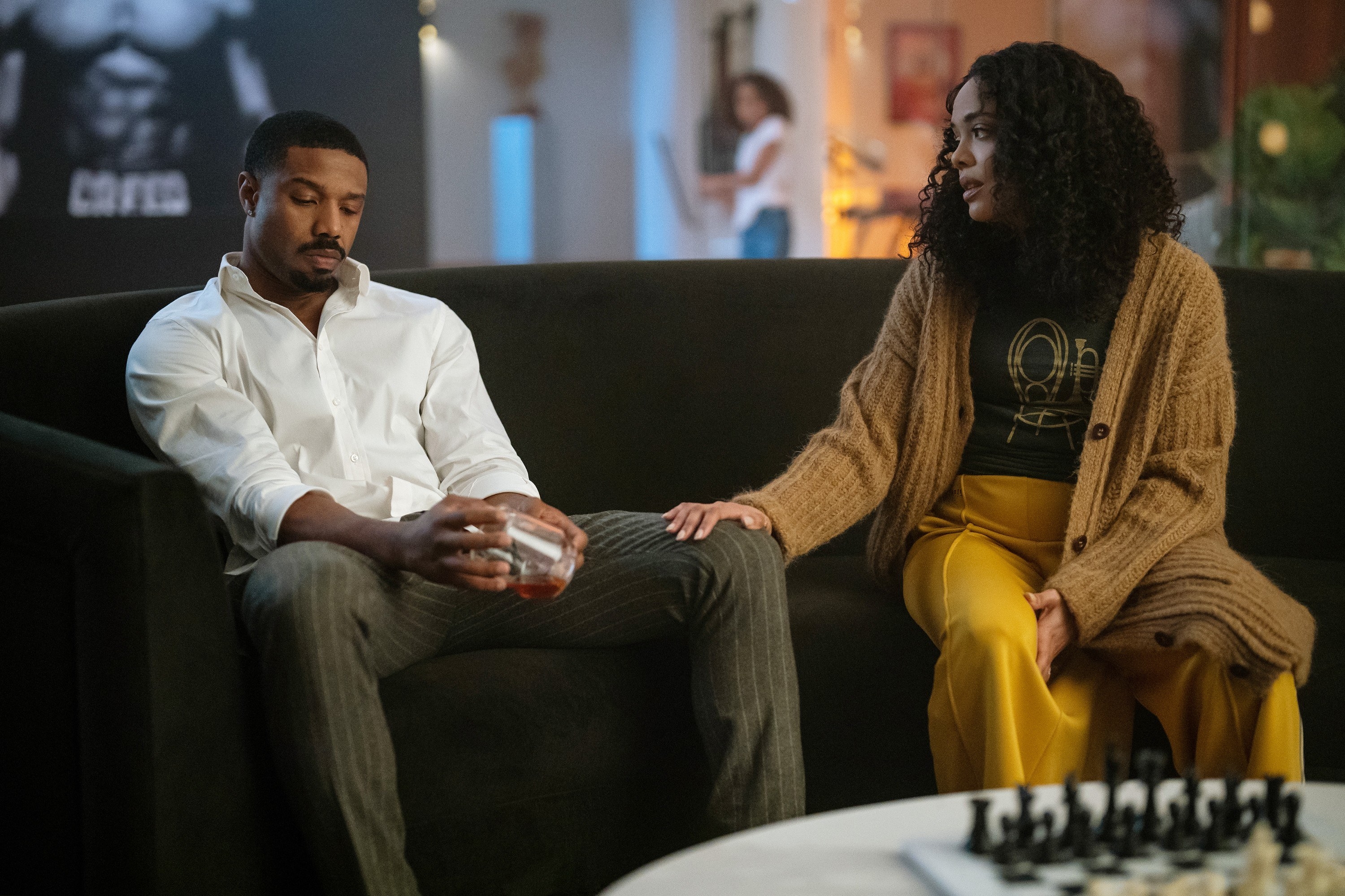 Why Michael B. Jordan and Tessa Thompson Went to Couples Therapy