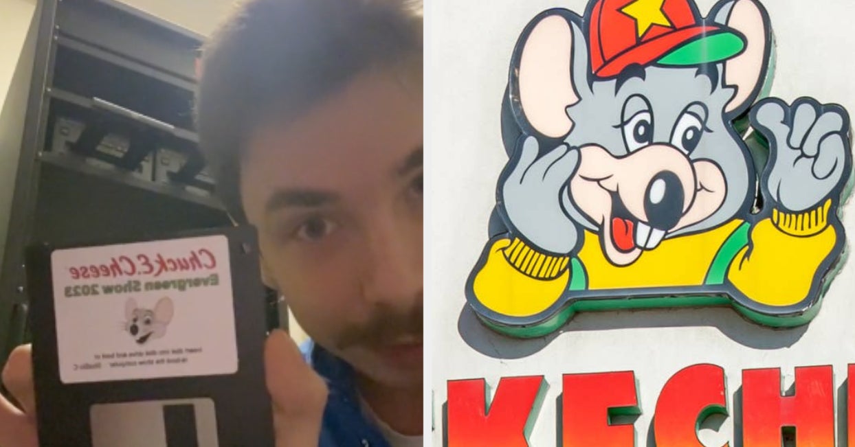 Chuck E. Cheese todavía funciona en disquetes, por ahora