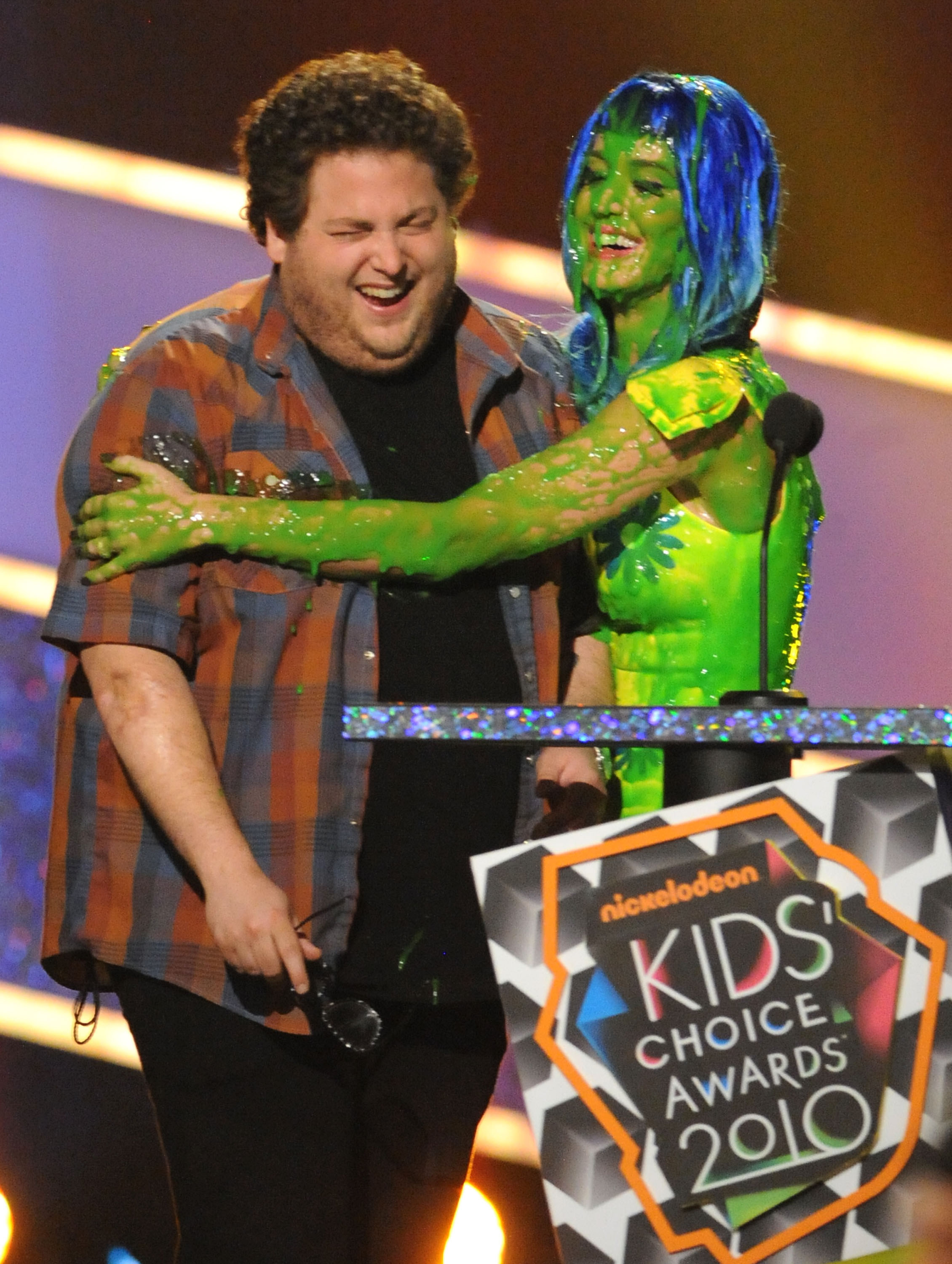 Bebe Rexha Was Slimed At the Kids' Choice Awards, And Katy Perry Had The  Best Reaction