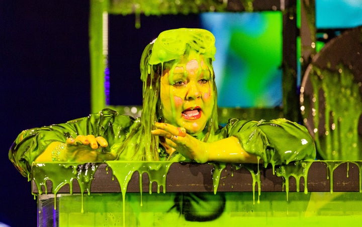 Bebe Rexha Was Slimed At the Kids' Choice Awards, And Katy Perry Had The  Best Reaction