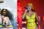 This is an image of SZA on the left and Cardi B on the right