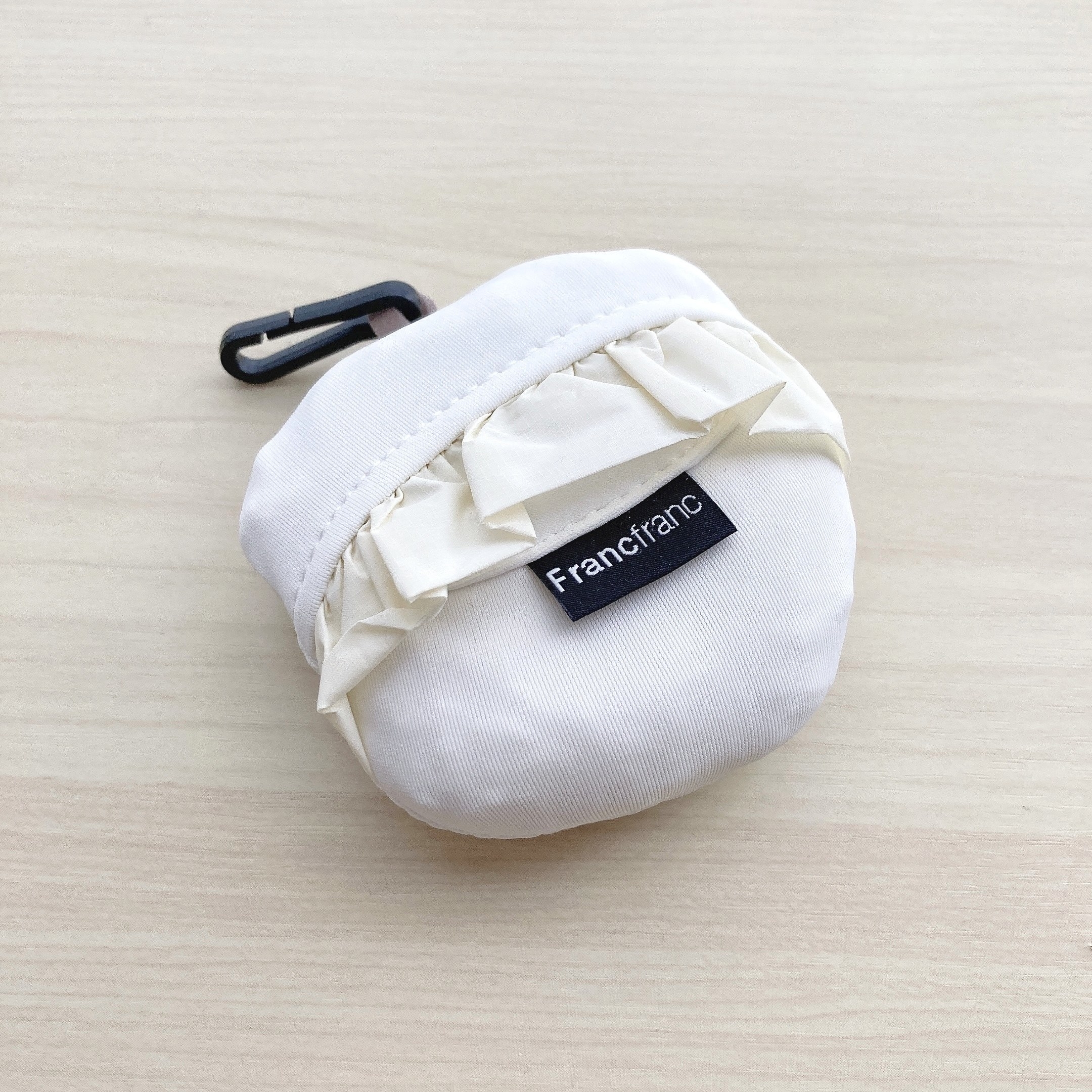 Francfranc(フランフラン)のオススメのエコバッグ「くしゅらくエコバッグ フリル」