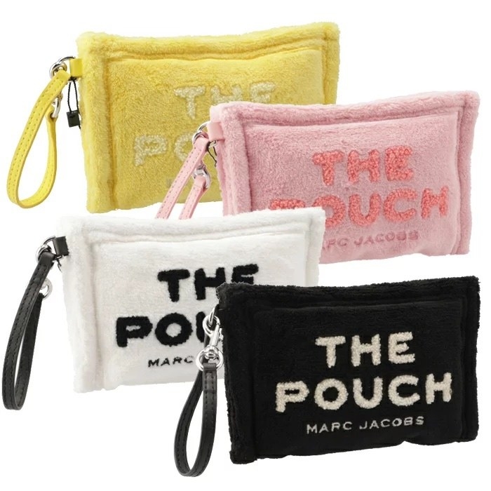 MARC JACOBS ポーチ THE POACH レタリングロゴ クラッチ - ポーチ