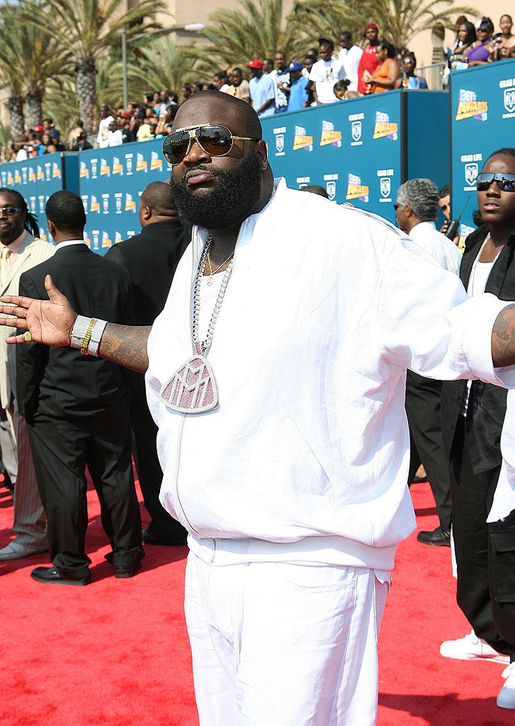 Rick Ross on the red carpet