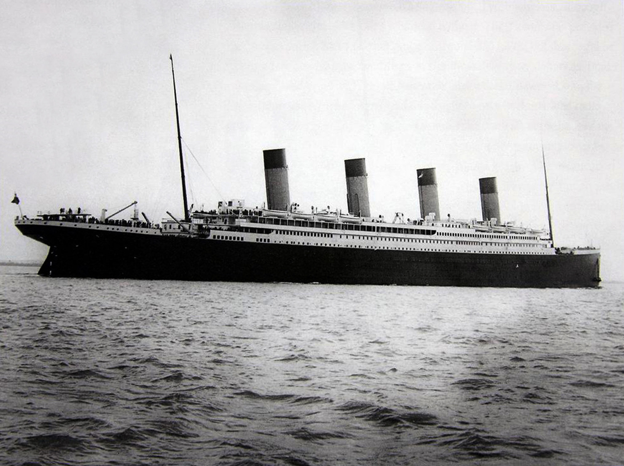 RMS &quot;Titanic&quot; circa April 10, 1912