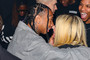 Tyga and Avril Lavigne kissing in Paris