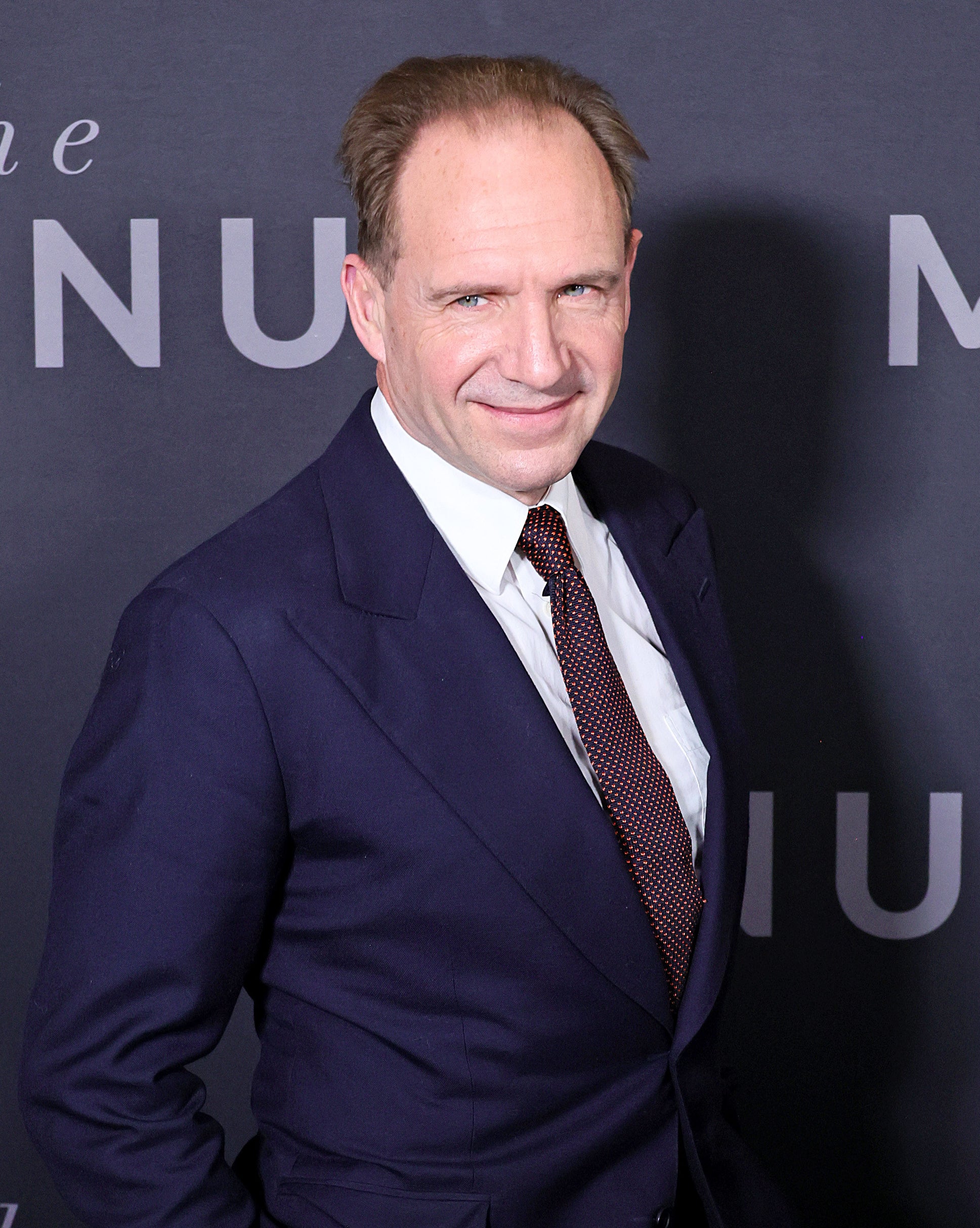 Closeup of Ralph Fiennes