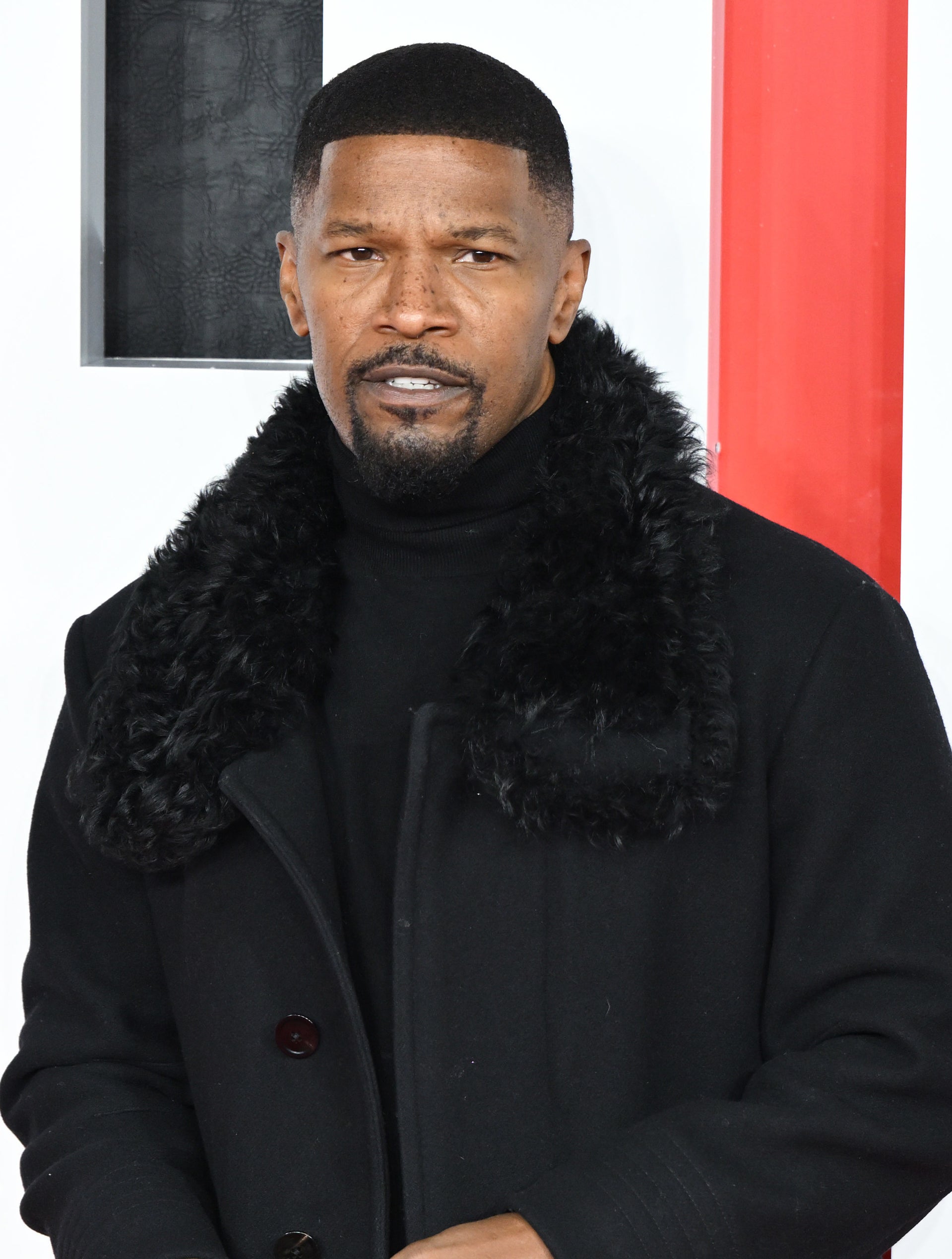 Closeup of Jamie Foxx