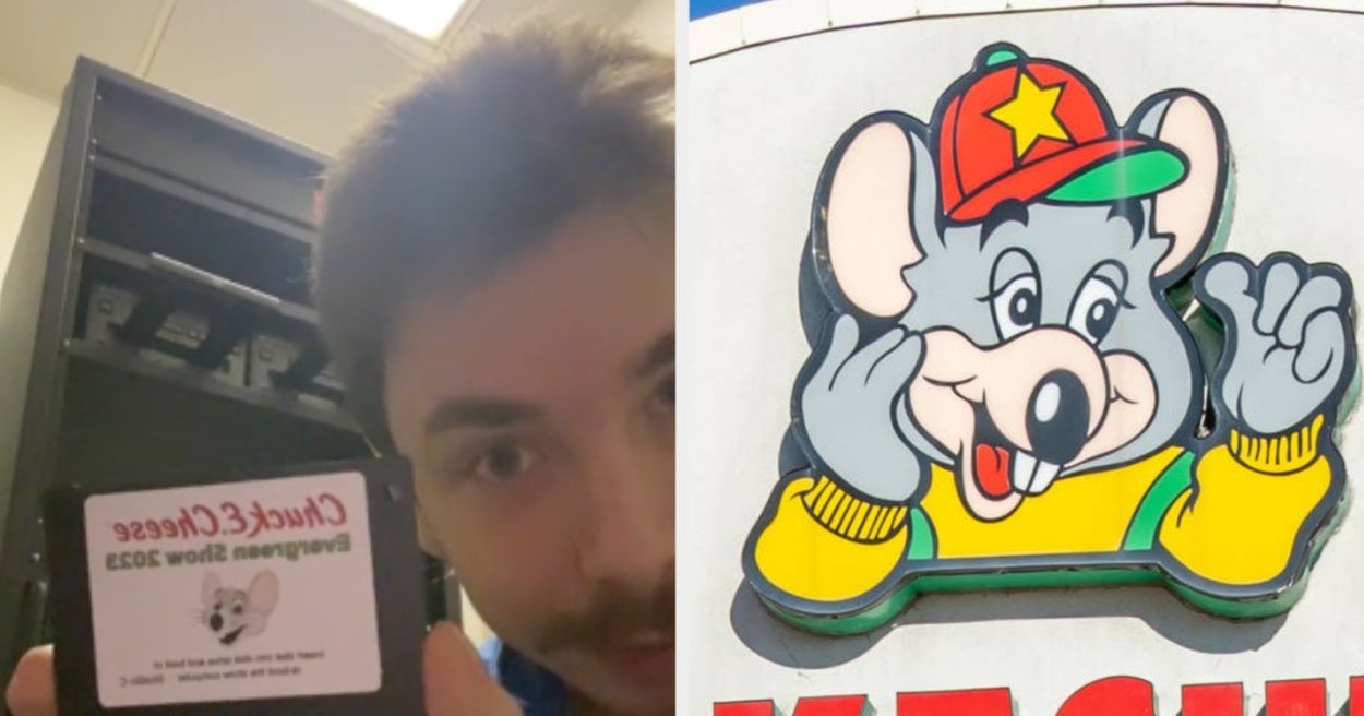 Chuck E. Cheese Still Uses Floppy Disks To Make Its Rodent Mascot Dance — For Now