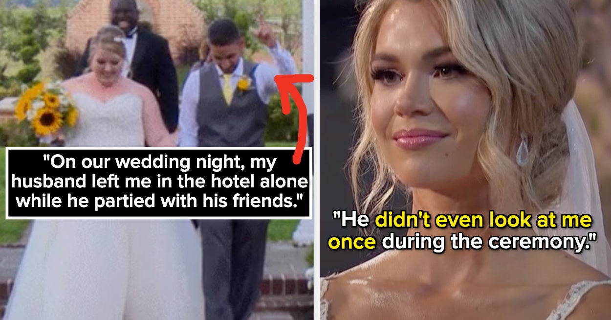 Divorced People Are Revealing The Red Flags On Their Wedding Day That