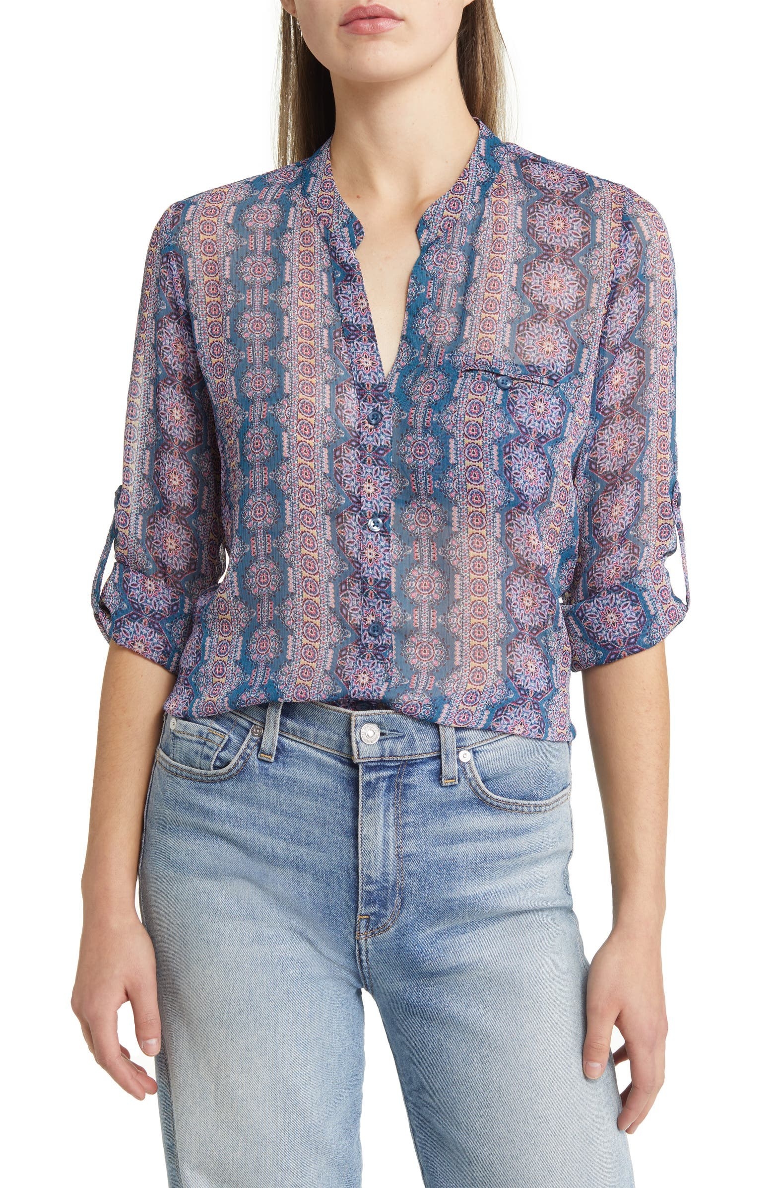 The patterned top