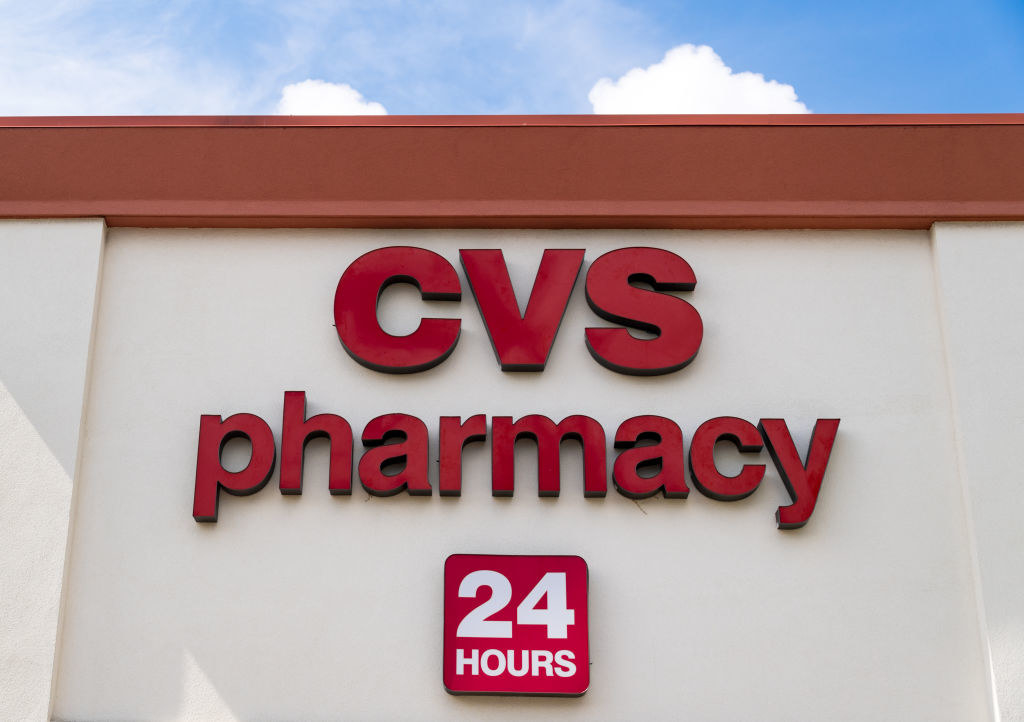 A 24-Hour CVS pharmacy.