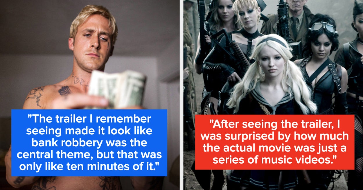 People Are Sharing Movies That Were Drastically Different Than Their Trailers Marketed Them To Be