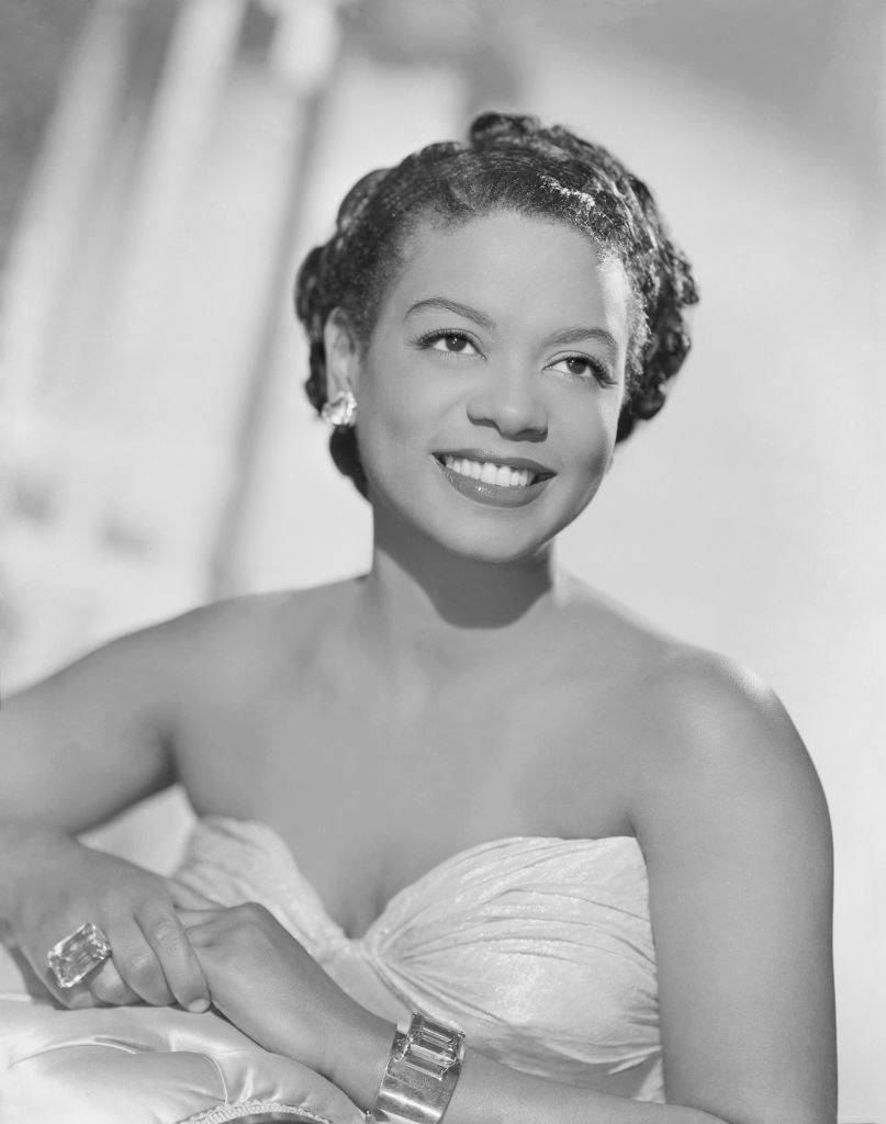 Closeup of Hazel Scott