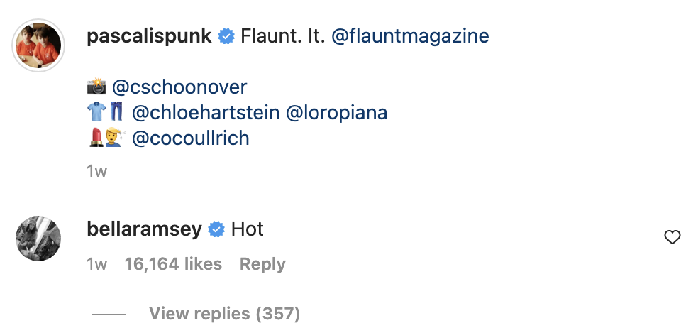 the comment
