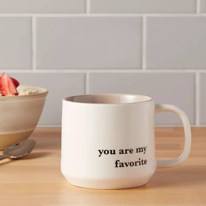Image of mug that says &quot;you are my favorite&quot;