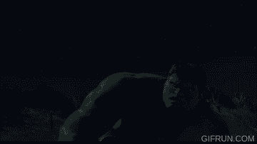 The Hulk fighting a foe in the dark