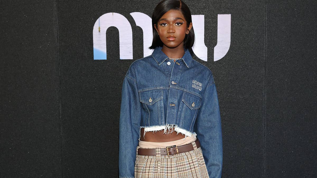 Dwyane Wade's daughter walked in Miu Miu's show at Paris Fashion Week, and the ex-NBA star and his wife Gabrielle Union were there to celebrate Zaya.