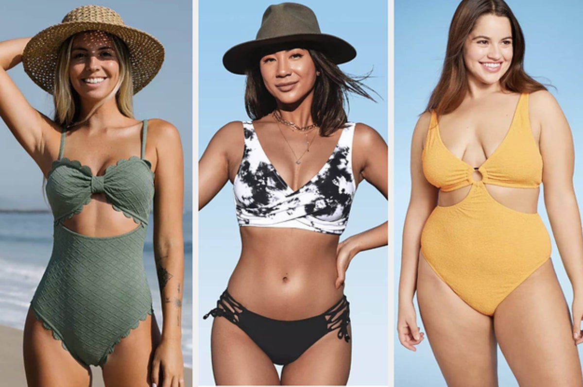 Target Swimsuits: Shop Bikinis And One-Pieces Under $50 From Target