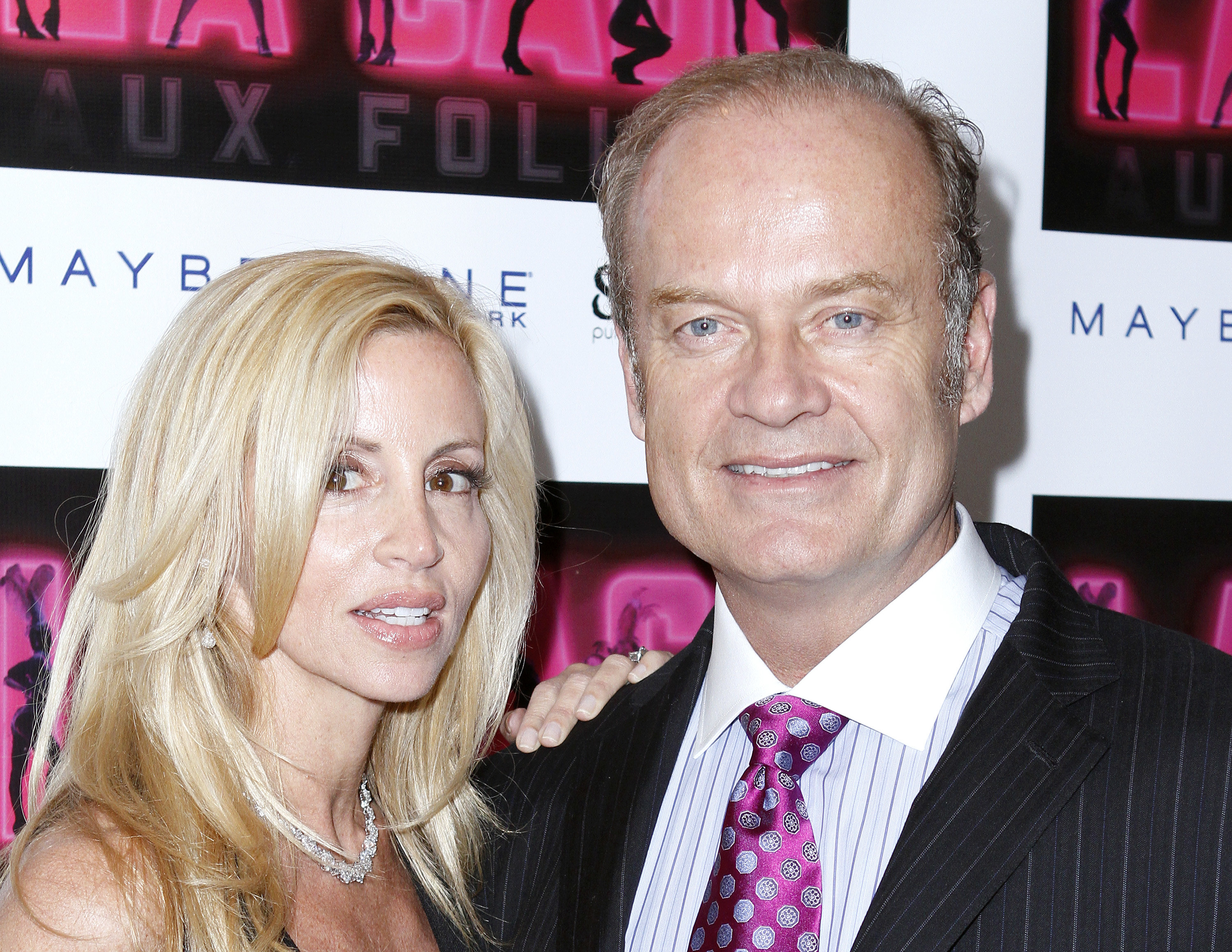 Camille Meyer and Kelsey Grammer on the red carpet in 2010