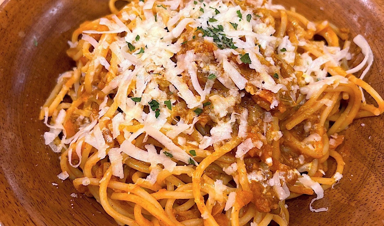 サイゼリヤのおすすめ定番メニュー「ミートソースボロニア風」