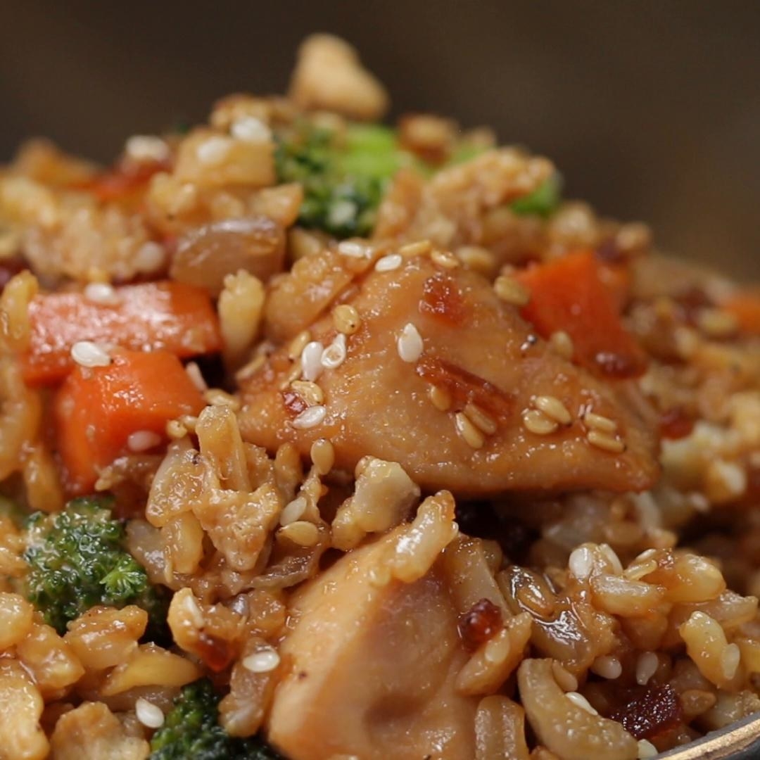 Chicken Teriyaki Fried Rice