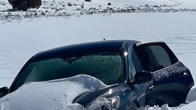 The man, a mathematician who previously worked for NASA, had initially anticipated being able to leave town before extreme snow hit the area.