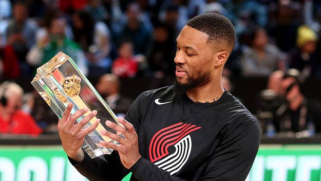 NBA sharpshooters such as Jayson, Damian Lillard, Tyler Herro, and Buddy Hield compete for the title of best shooter in the 2023 NBA All-Star 3-Point Contest.