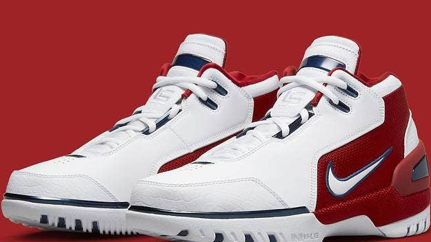 LeBron James' 'First Game' Nike Air Zoom Generation sneaker from 2003 is reportedly returning in March 2023. Click here for an official look at the retro.