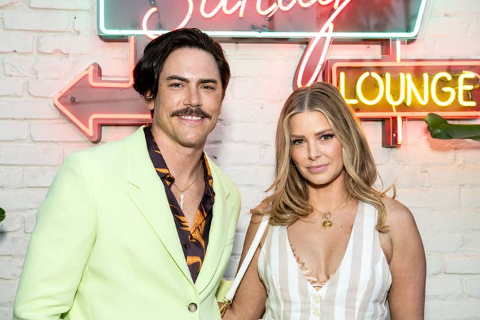 Tom Sandoval and Ariana outside of Schwartz & Sandy's