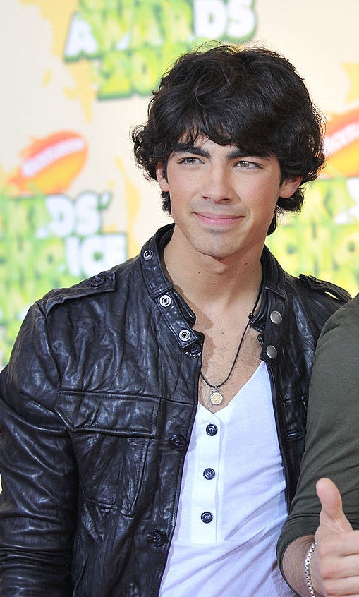 Closeup of Joe Jonas