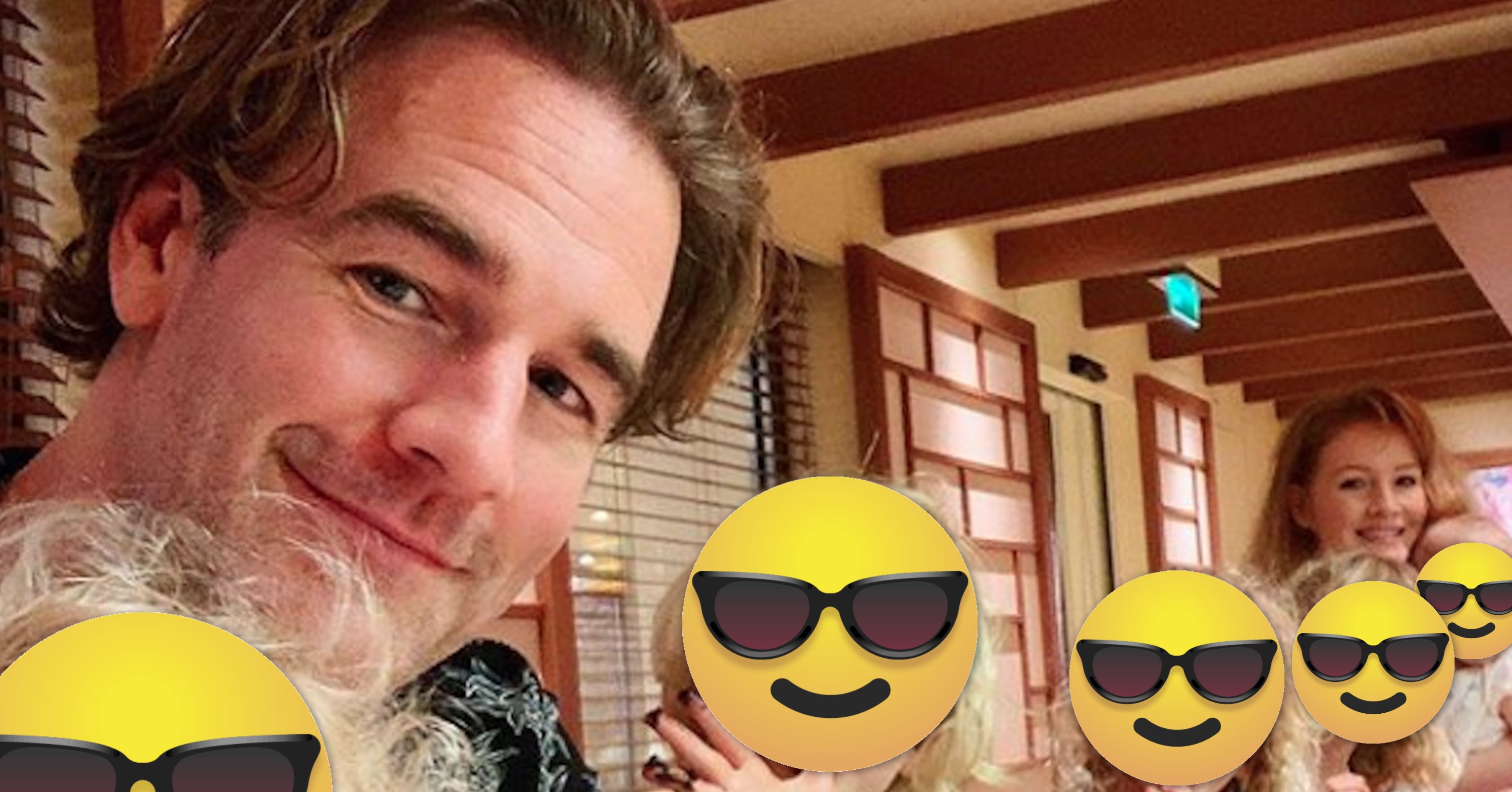 I Am Fascinated By (And Low-Key Scared Of) James Van Der Beek’s Big Blonde Family Of Small Children