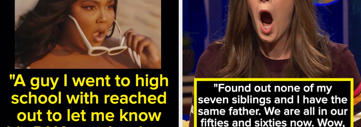 "A Guy I Went To High School With Reached Out To Let Me Know His DNA Results Show That He’s My Half Brother": 18 People Who Took A DNA Test And Found Out Something Truly Unexpected From It