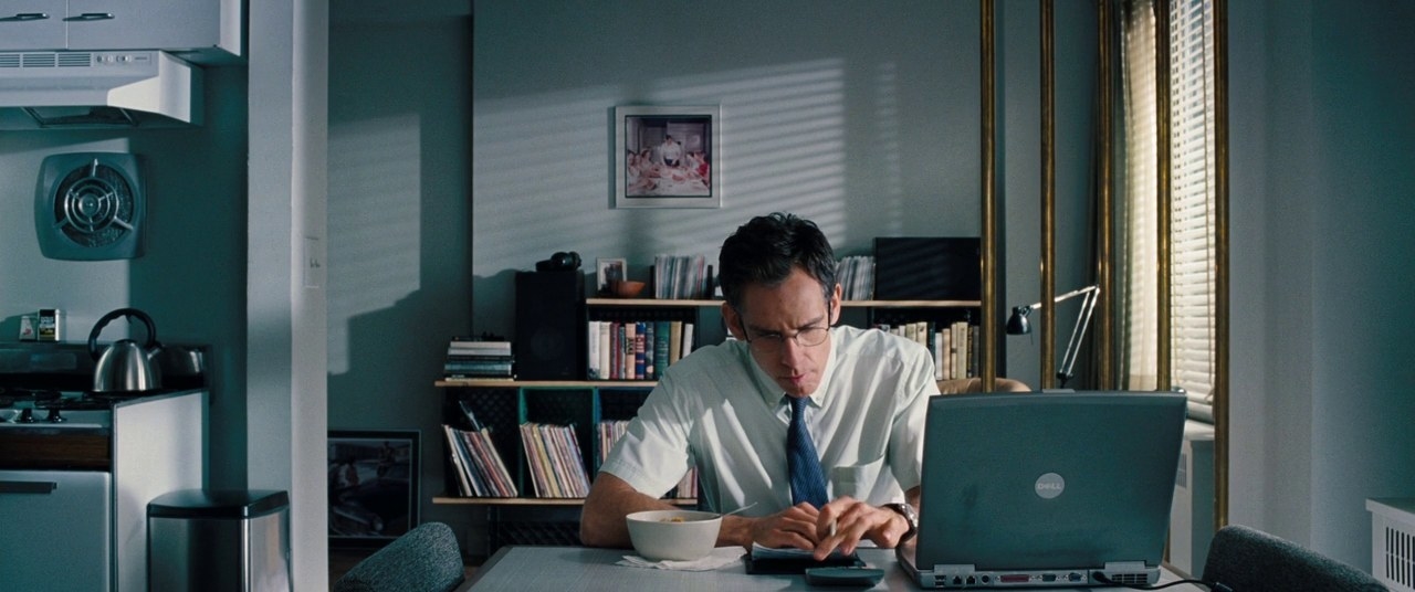 photo of Mitty at his desk