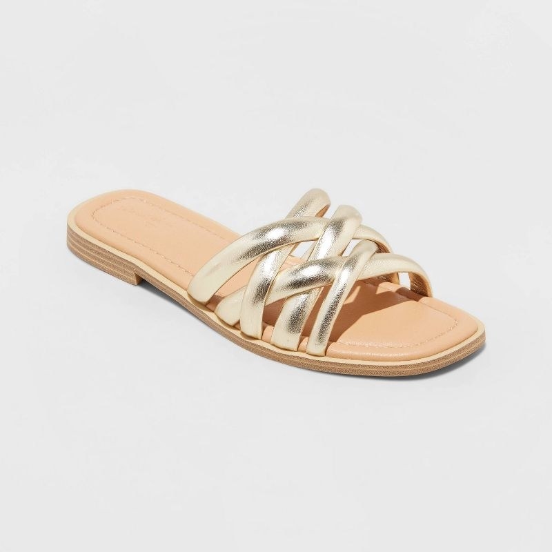 Metallic sale sandals target