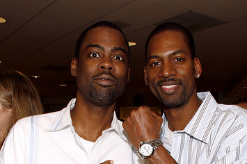 Chris Rock and Tony Rock at CW Premiere event