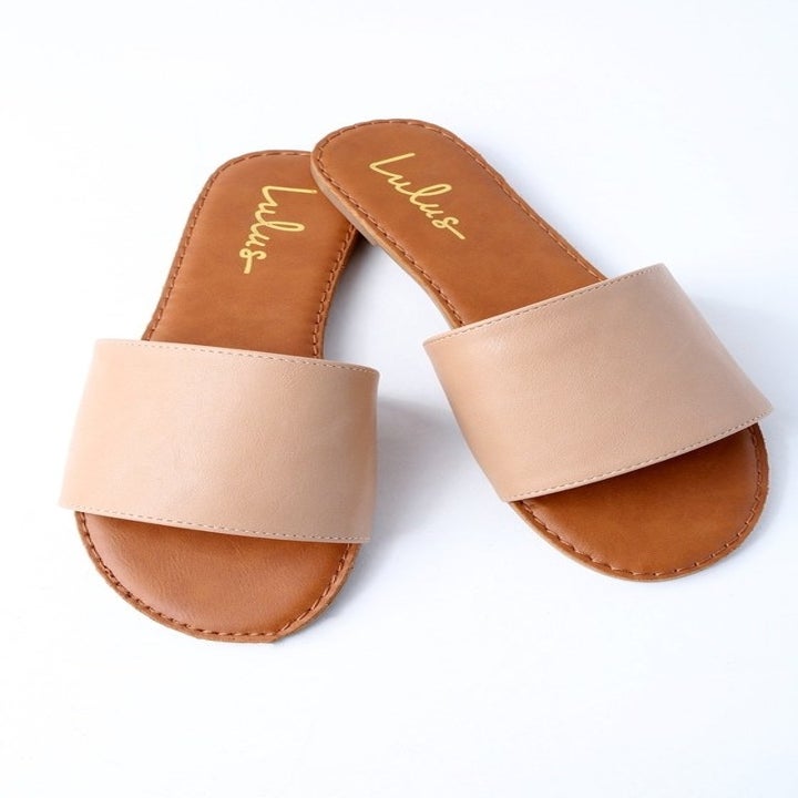 Image of beige sandals