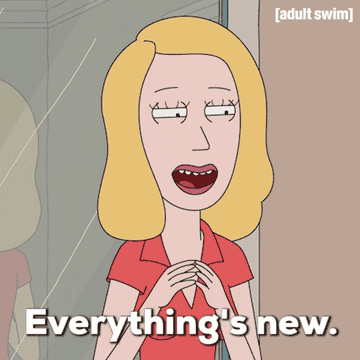 Beth Smith saying &quot;everything&#x27;s new&quot;