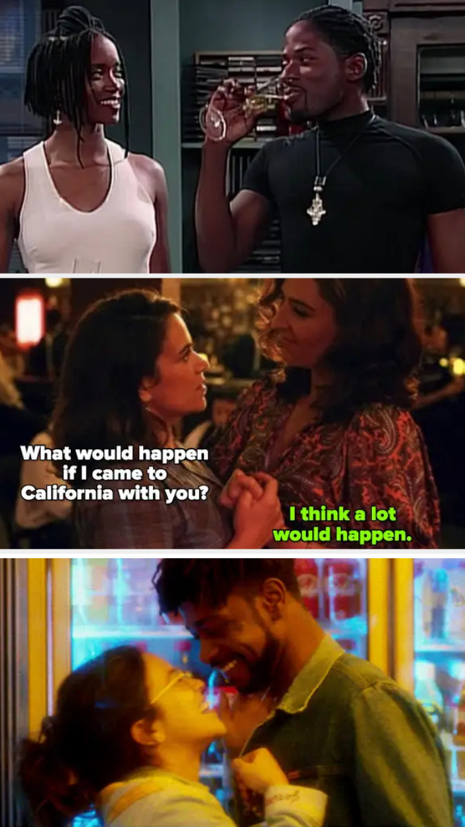 Erika Alexander and Terrence C. Carson in &quot;Living Single;&quot; Abbi Jacobson and D&#x27;Arcy Carden in &quot;A League of Their Own;&quot; Gina Rodriguez and LaKeith Stanfield in &quot;Someone Great&quot;