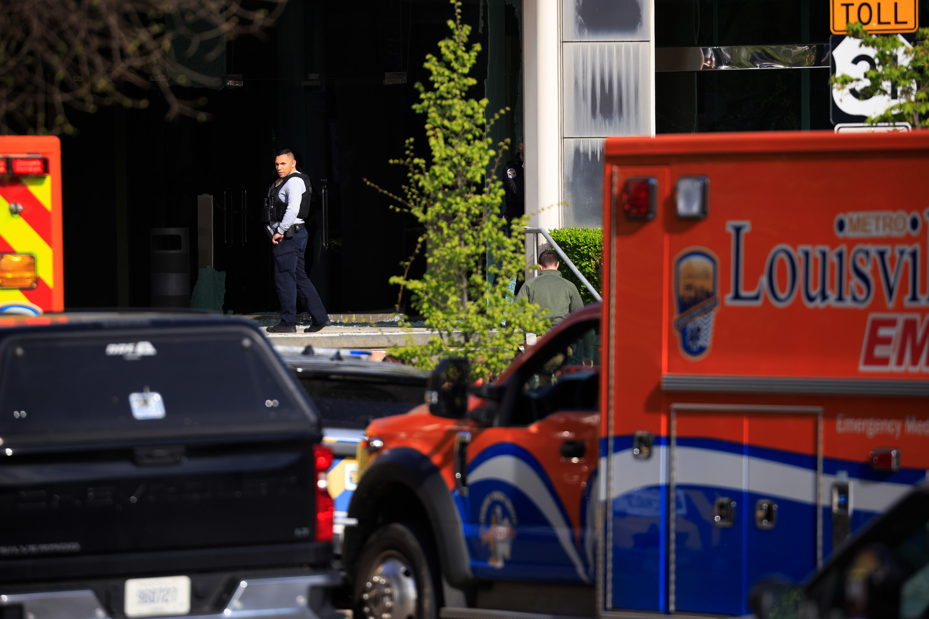 Five People Were Killed In A Shooting At A Bank In Downtown Louisville