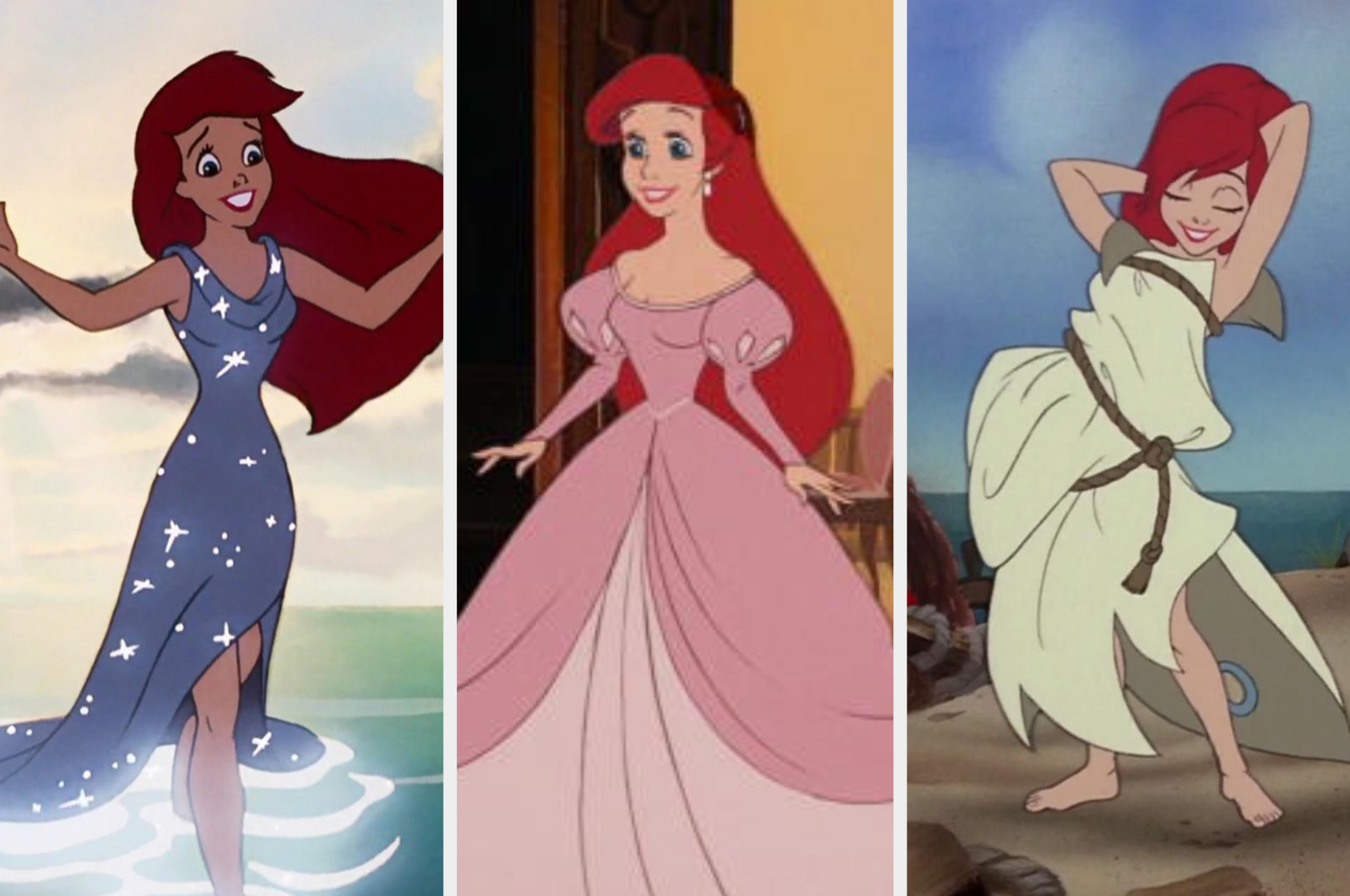Which Ariel Outfit From The Little Mermaid Are You?