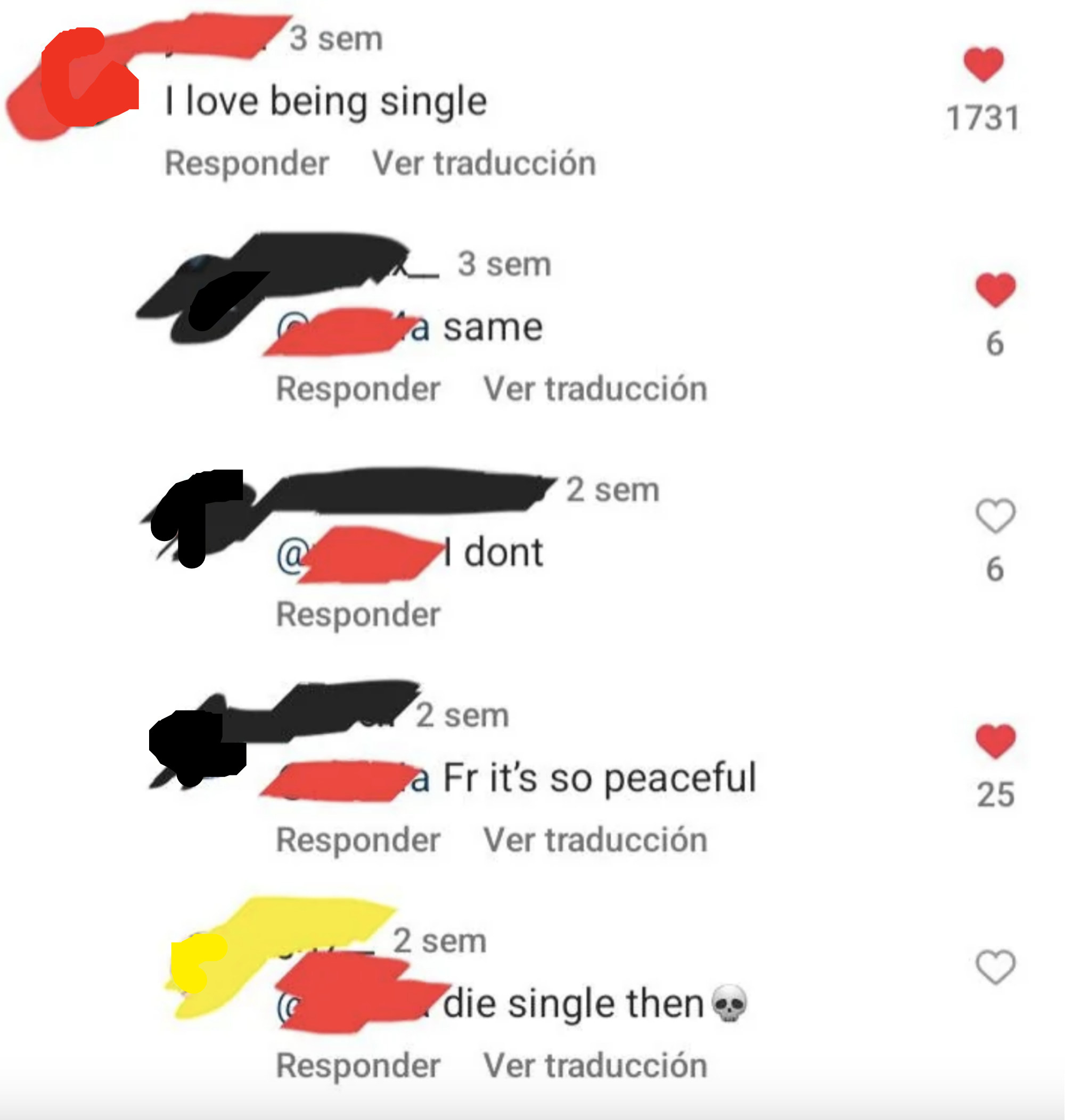 Man insulting woman because she loves being single