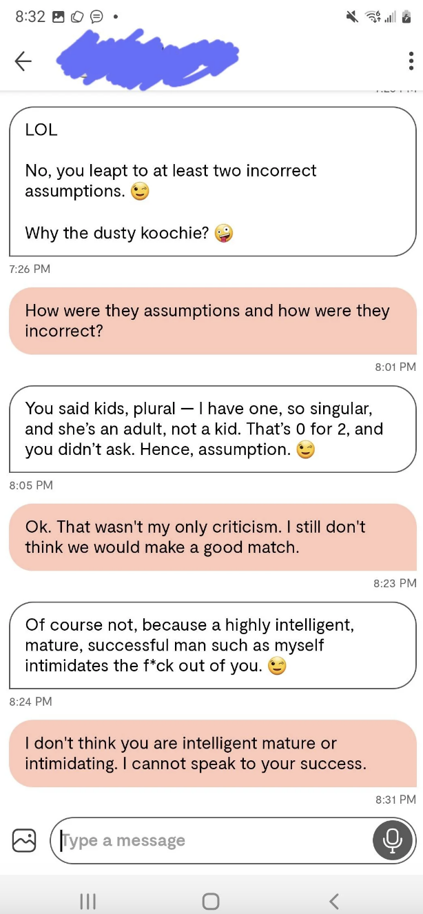 Man insisting that he&#x27;s a &quot;good dating match&quot;